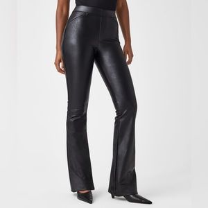 Spanx Leather-Like Flare Pant